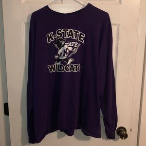 K Stare Wildcats Purple Longsleeve